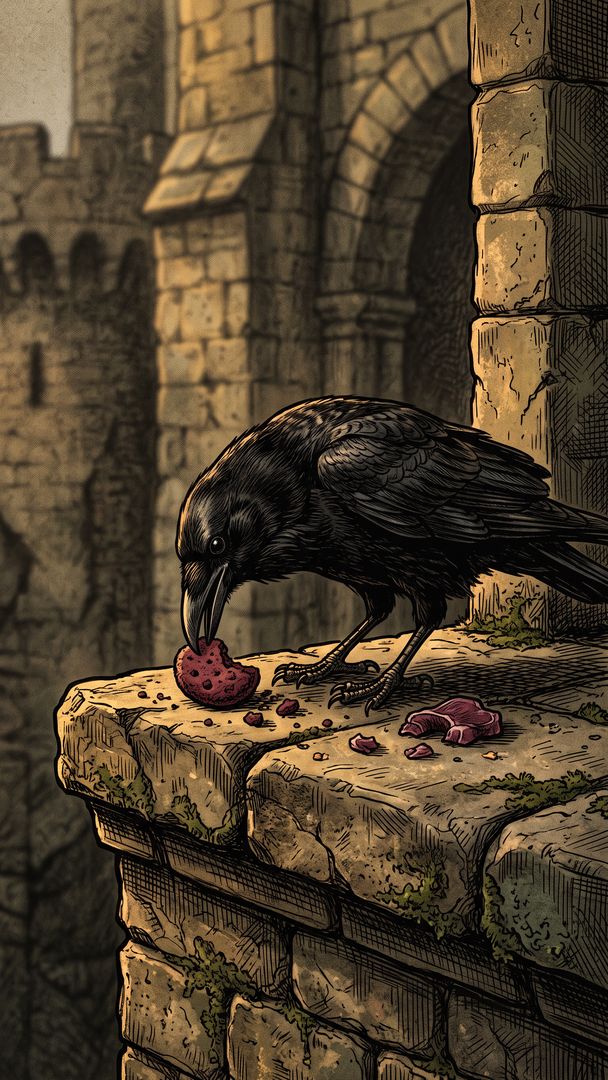 Still from the episode “Were the Tower ravens a Victorian invention?”